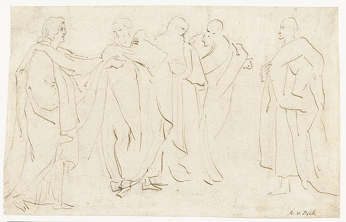  彼得·保罗·鲁本斯 Peter Paul Rubens——圣徒速写习作